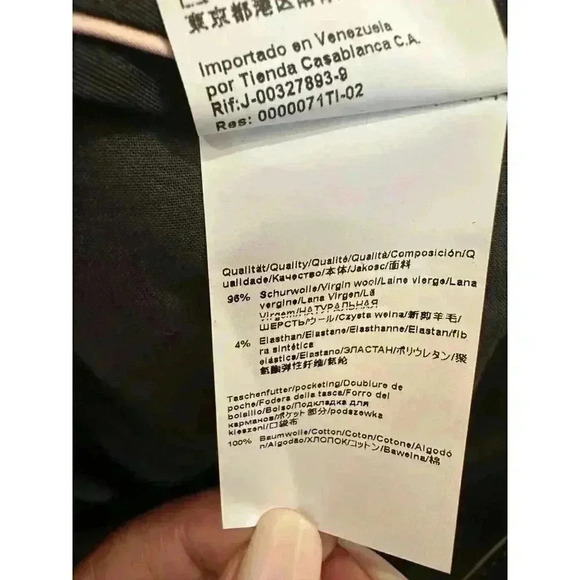 Hugo Boss, dress pants, Dark Gray, 14 - Picture 3 of 4